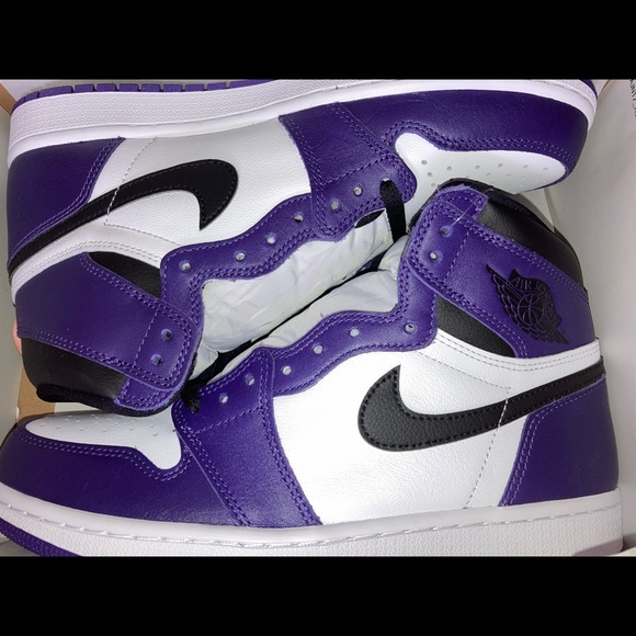 JORDAN 1 Court Purples ☔️ - Picture 6 of 6